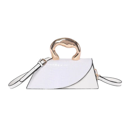 Designer Alligator Shoulder Bag