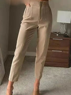 High Waist Slim Pencil Pants