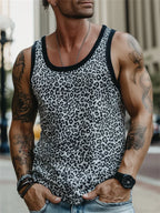 Leopard Print Streetwear Tank Top