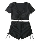 Women's V-Neck Bikini Set