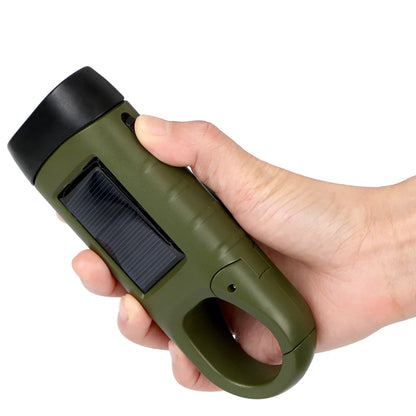 Solar-Powered Emergency Flashlight