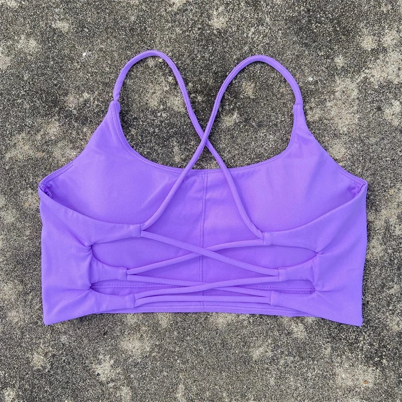 Cross Back Bra