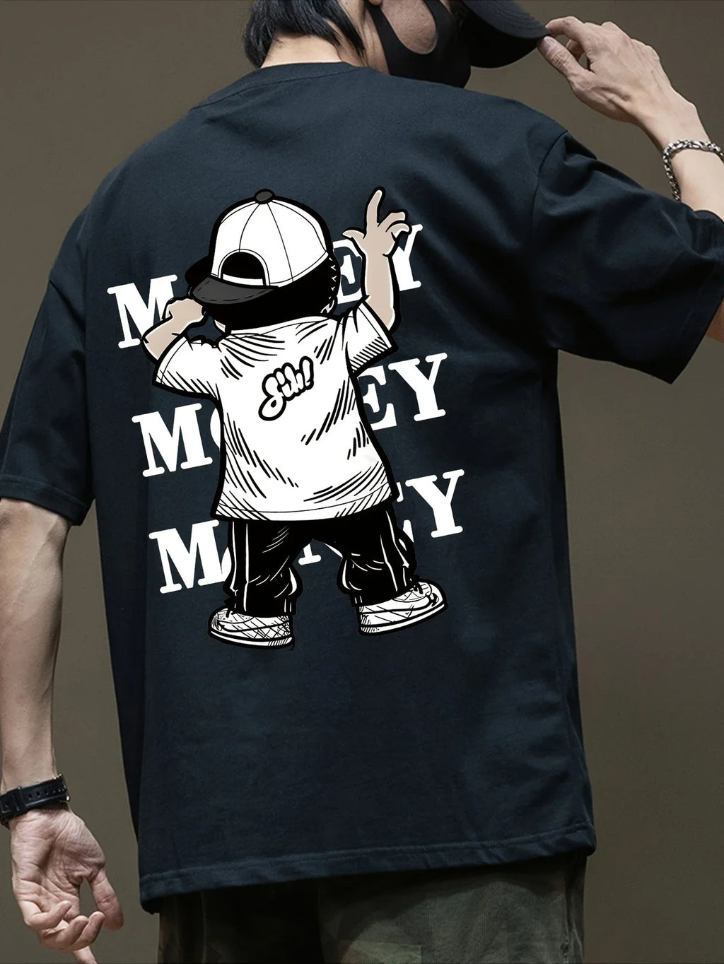Lightweight Printed Casual T-Shirt