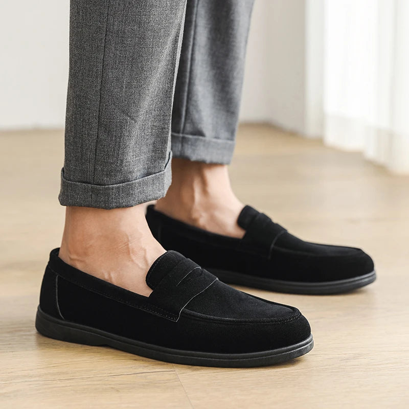 Lightweight Breathable Slip-On Loafers