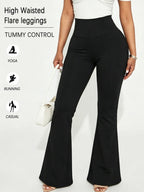 Super-Soft Bell-Bottom Yoga Leggings