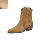 Suede Pointy Boots