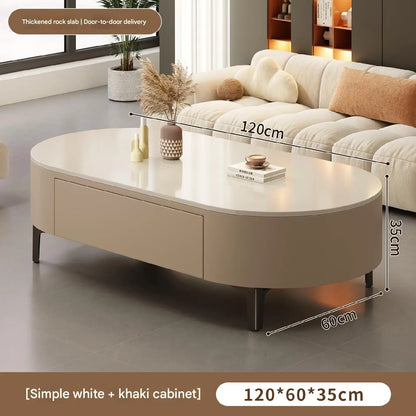 Modern Oval Coffee Table