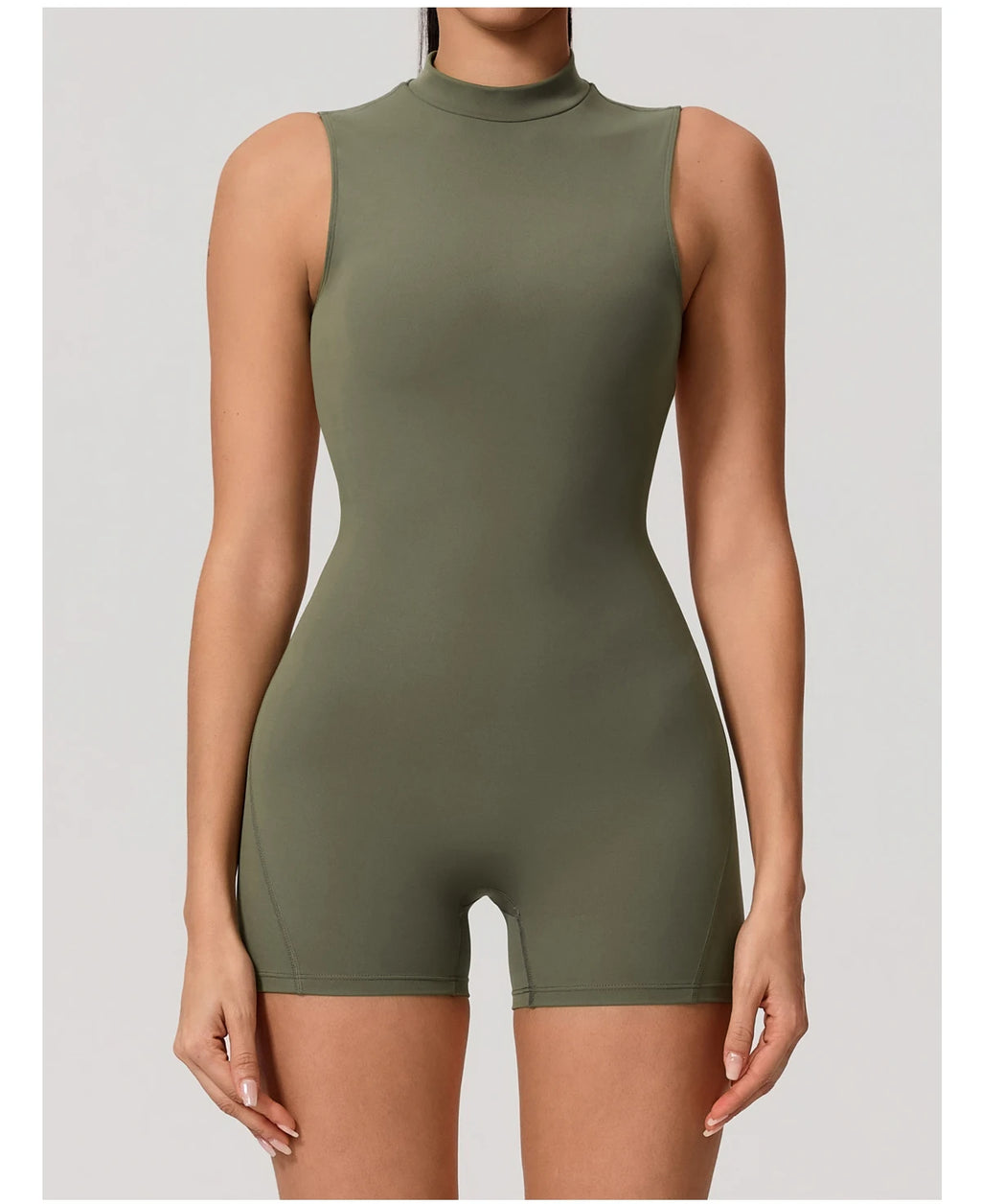 High Waist Scrunch Sports Jumpsuit
