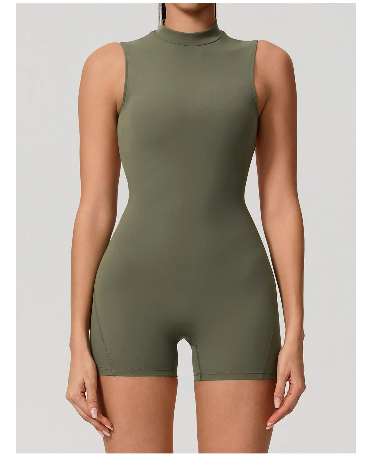 High Waist Scrunch Sports Jumpsuit