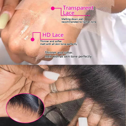 13x6 Lace Frontal Human Hair