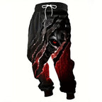 Lion print sweatpants