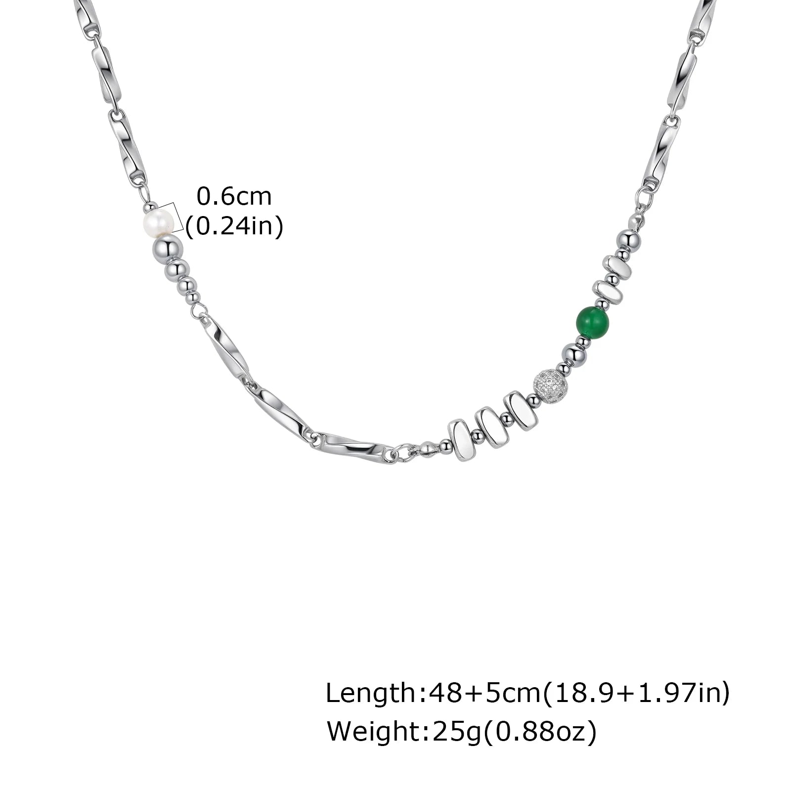 Prjewel Mobius Chain Necklace