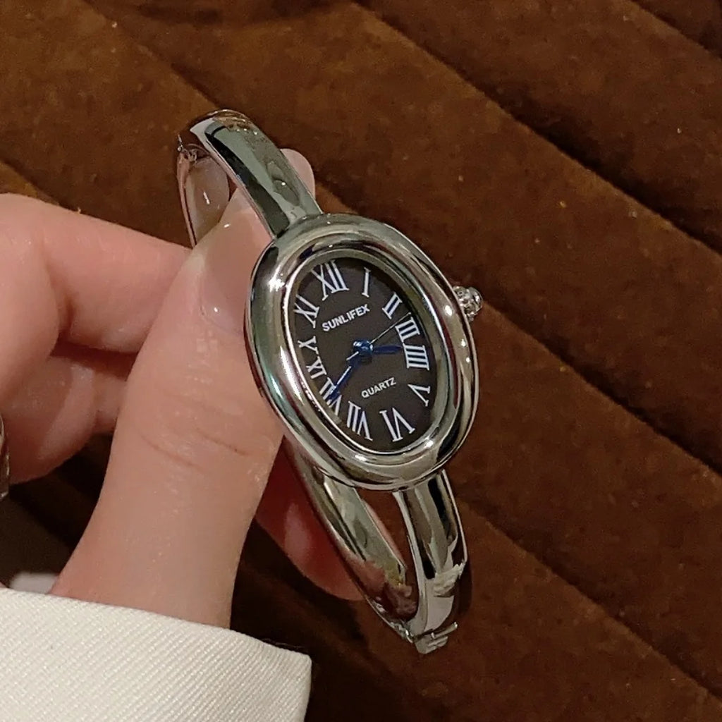 Oval Roman Watch