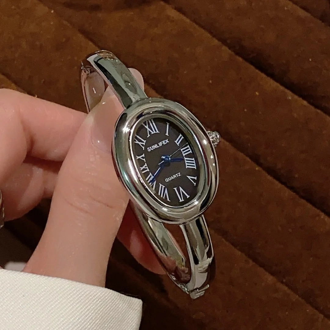 Oval Roman Watch