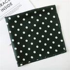 Dot Print 50cm Square Scarf
