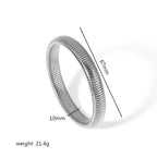 Gold Stainless Steel Bangle
