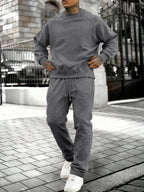 Fleece Relaxed Sportswear Casual Suit