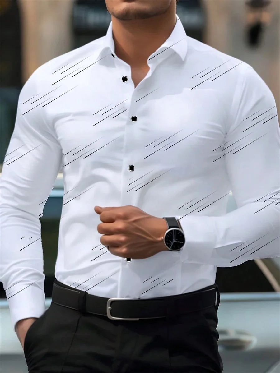 Men's Printed Casual Shirt