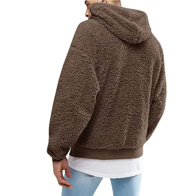 Plush Hooded Sweater