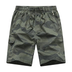 Lightweight Camo Cargo Shorts