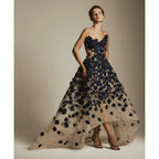 Appliqued Sweetheart Ball Gown