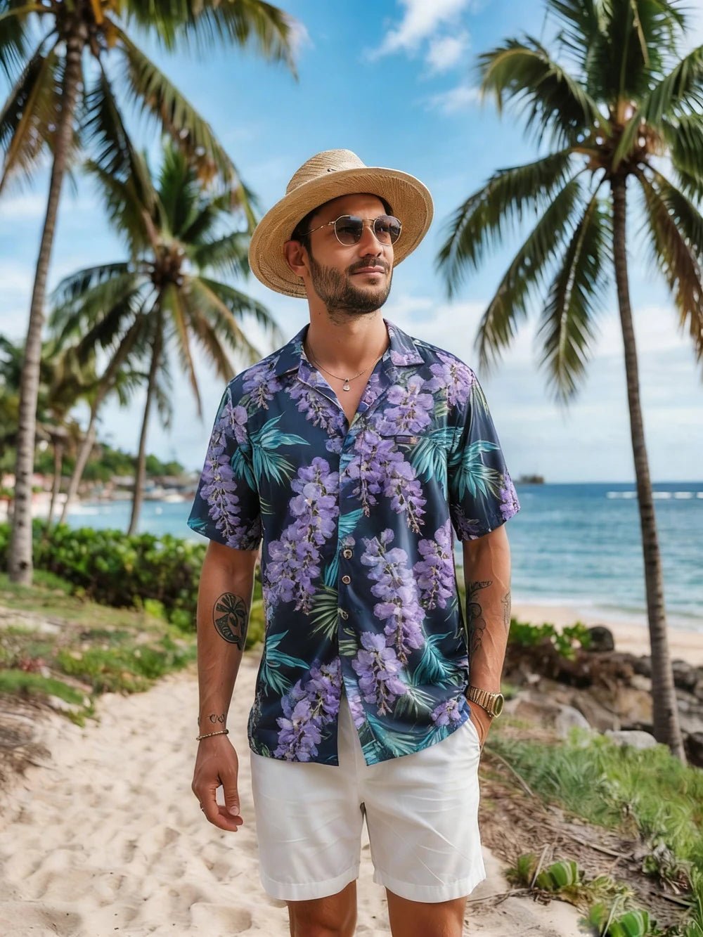 Summer Print Casual Shirt