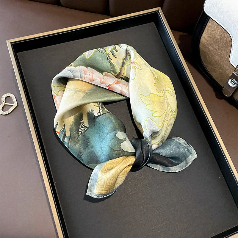 Real Silk 53cm Square Scarf