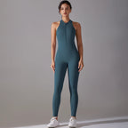 Nylon Solid Sleeveless True-To-Size Fit Shaping Bodysuit