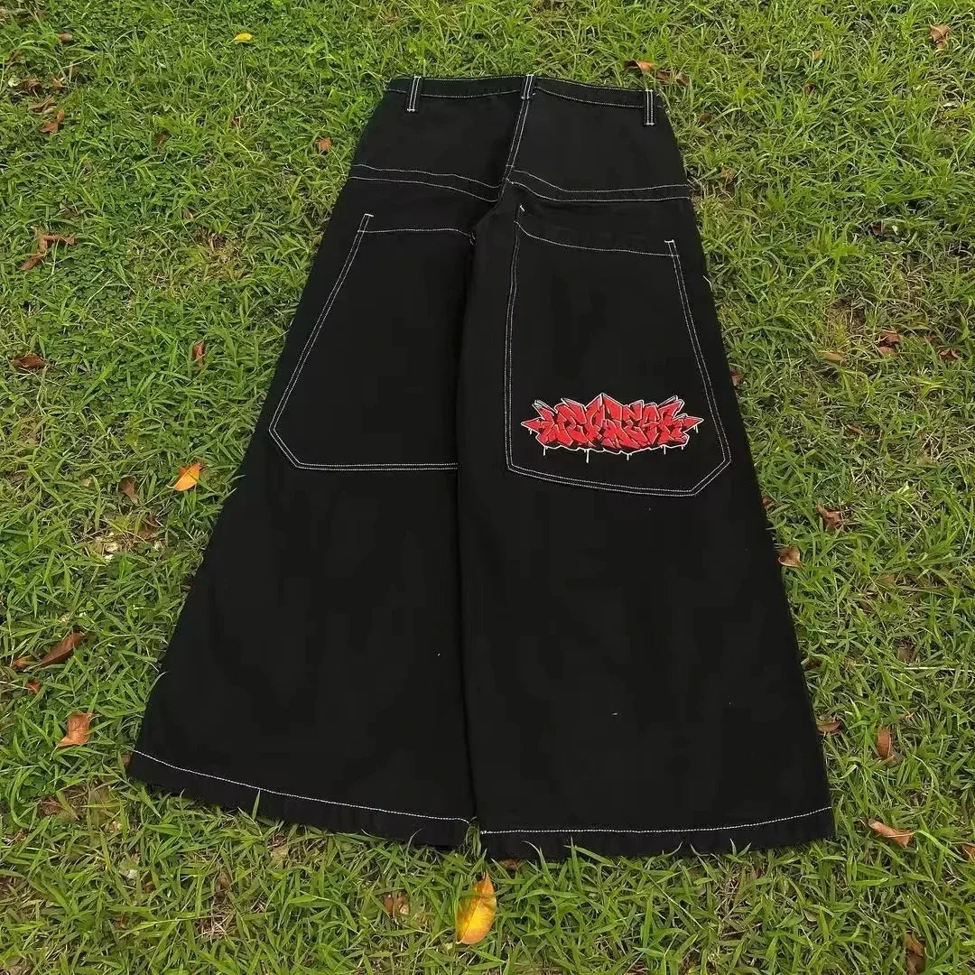 Joker embroidered jeans