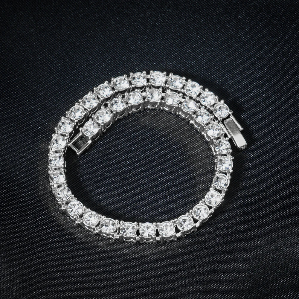 Iced out tennis chain