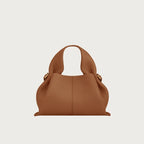 Pleated Leather Crossbody Bag