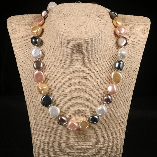 Baroque Pearl Clavicle Necklace