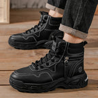 Soft-Sole High-Top Leisure Boots