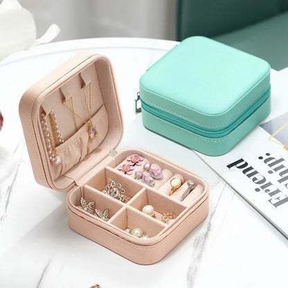 Portable Macaroon Jewelry Box