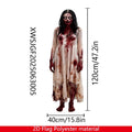 Bloody Zombie Door Banner