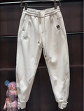 Wide jogger sweatpants