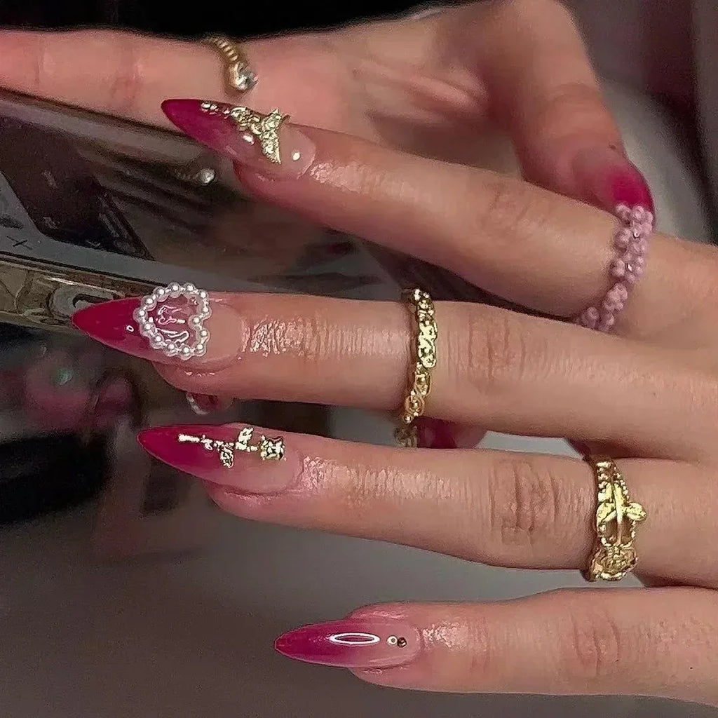 Finished False Nails Detachable Long
