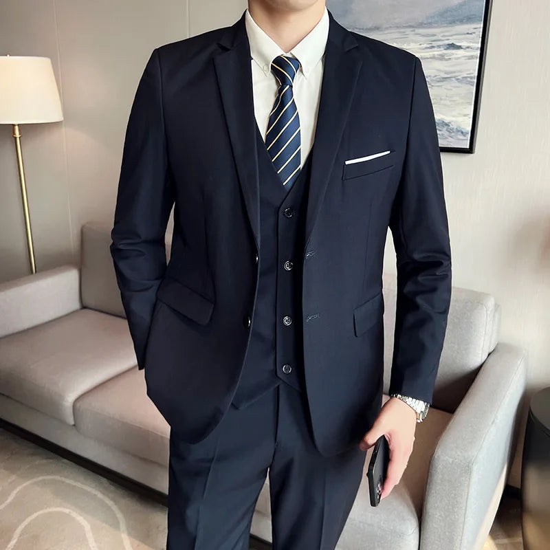 Three-Piece England-Style Banquet Suit