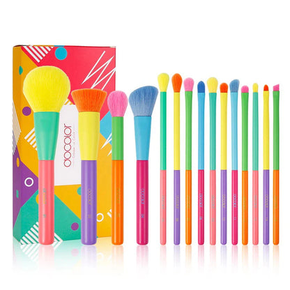 Docolor Professional Makeup Brush Set 10–30 Pcs