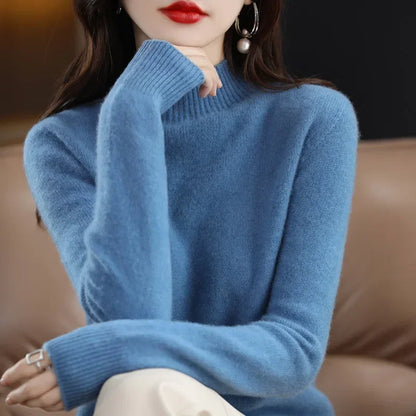 Basic Half-High Collar Sweater