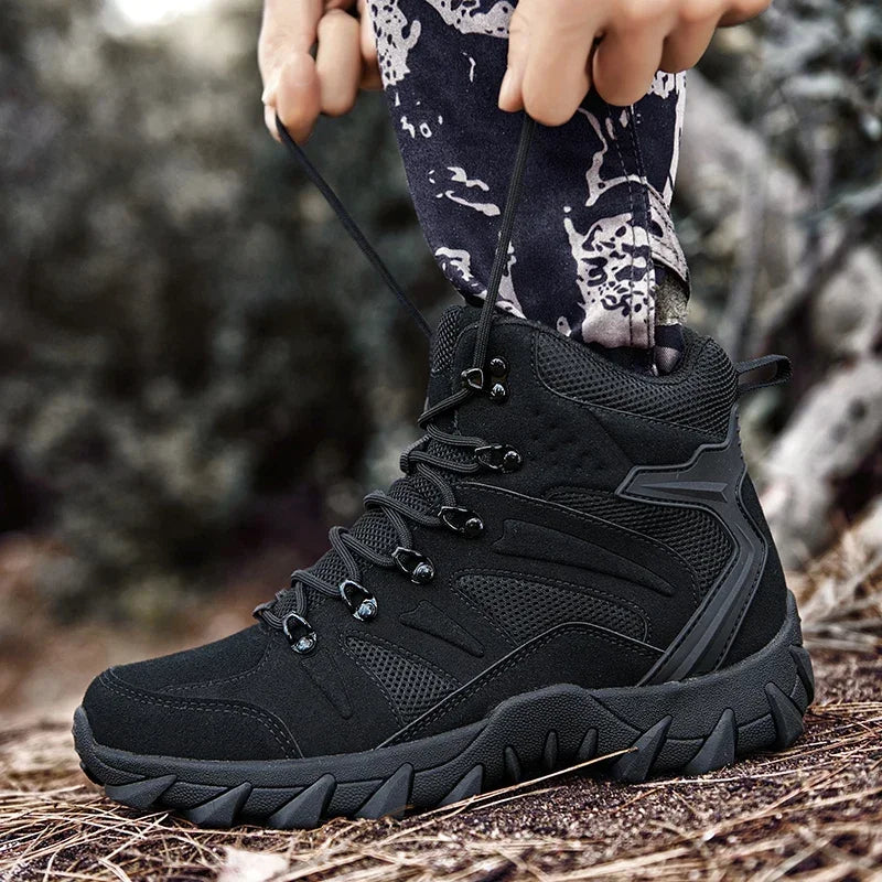 DWZRG Desert High-Top Ankle Boots