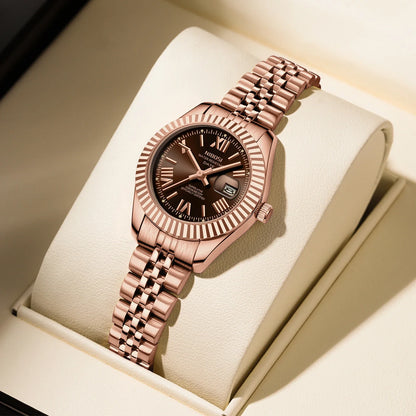 Elegant Gold Quartz Women’s Watch