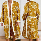 Leopard Robe 2Pcs Pajamas Bathrobe