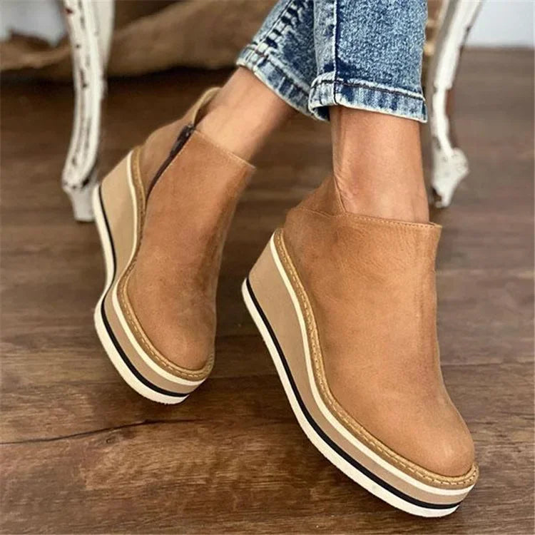 Wedge Ankle Boots