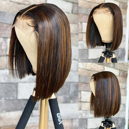 High Density Straight Human Hair Wigs