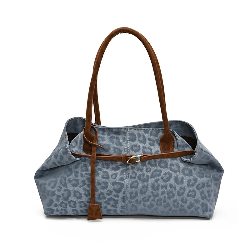 Leopard PU Shoulder Bag