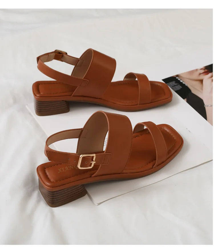 Women Zipper Party Heels Sandals