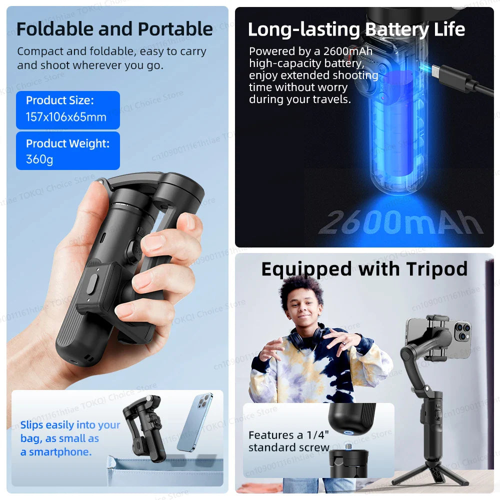 Handheld Gimbal Phone Stabilizer