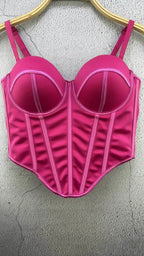 Solid Overbust Corset