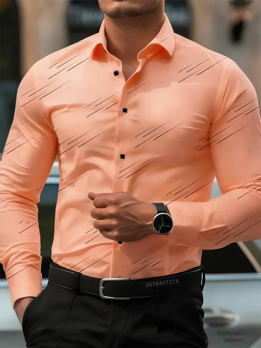 Men's Printed Casual Shirt